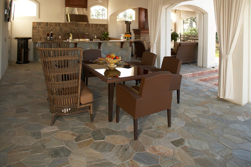 stone flooring