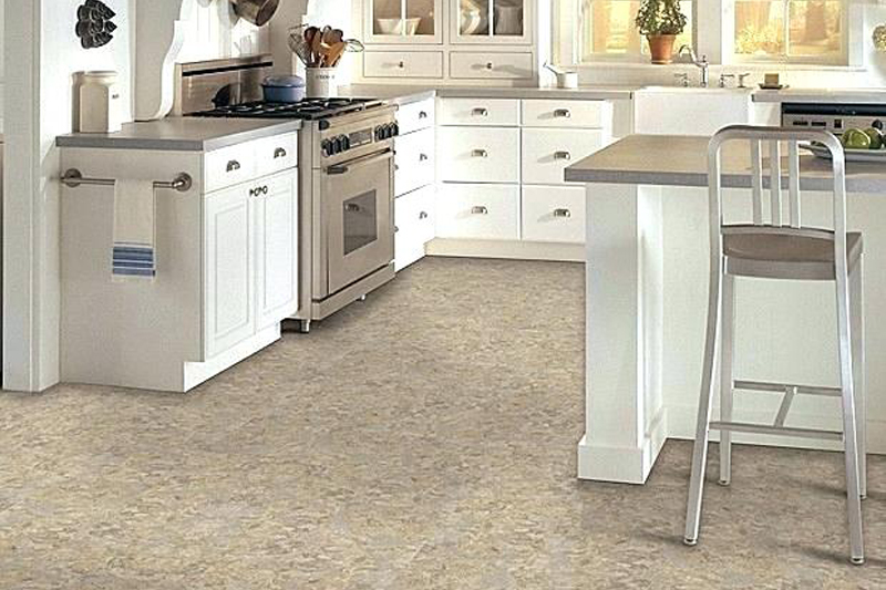 Vinyl flooring for the kitchen