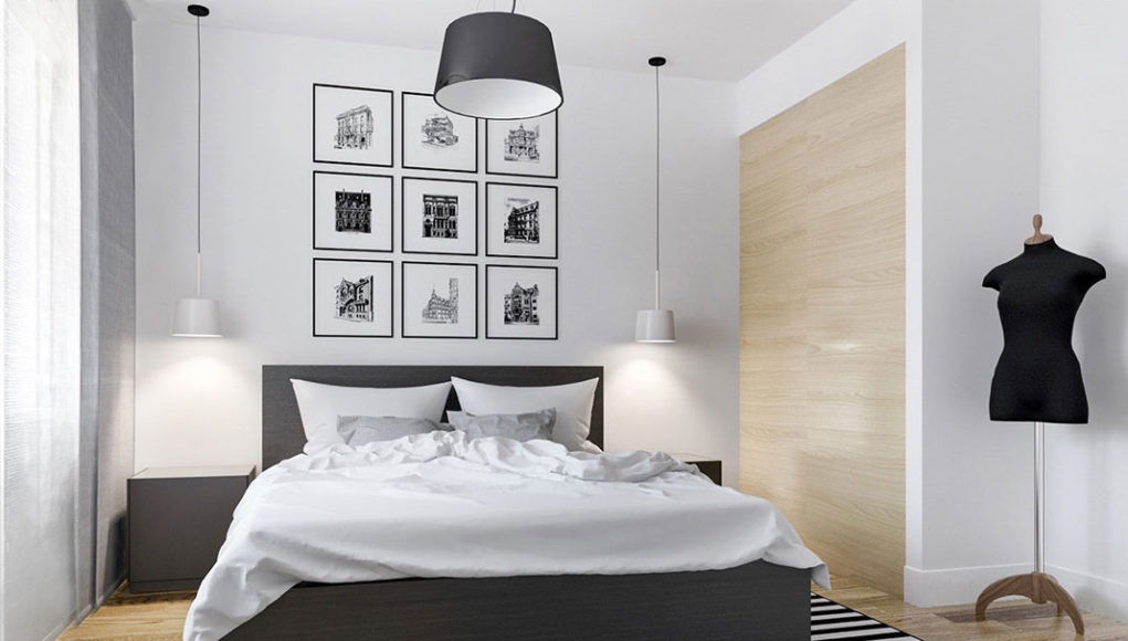 Elegant Black And White Interior Design For Your Bedroom