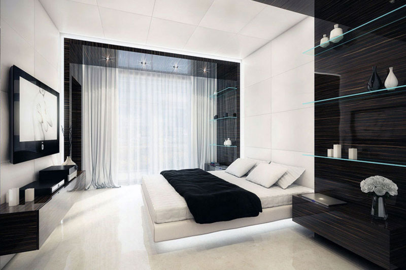 bedroom curtains